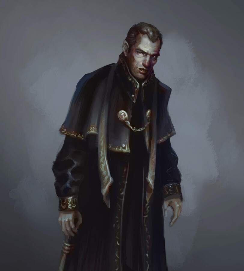 Glokta from First Law book series, 2024