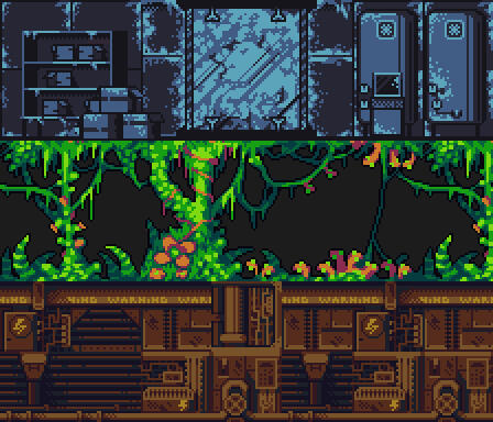 Background tile segments