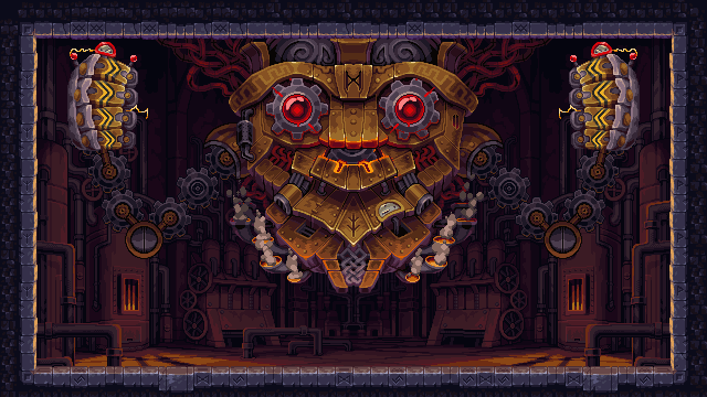 Clockwork Golem boss